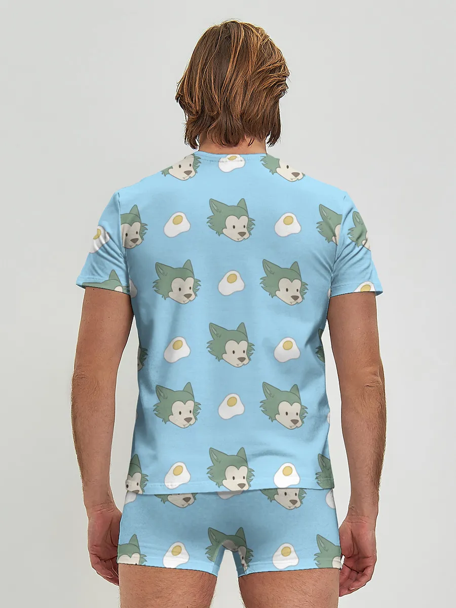 Мужские трусы с футболкой / Legosi pattern