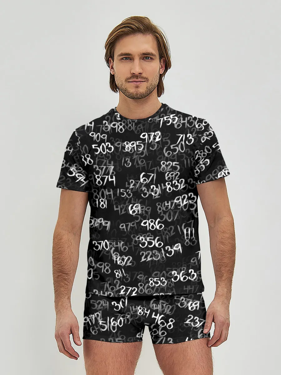 Мужские трусы с футболкой / Минус семь