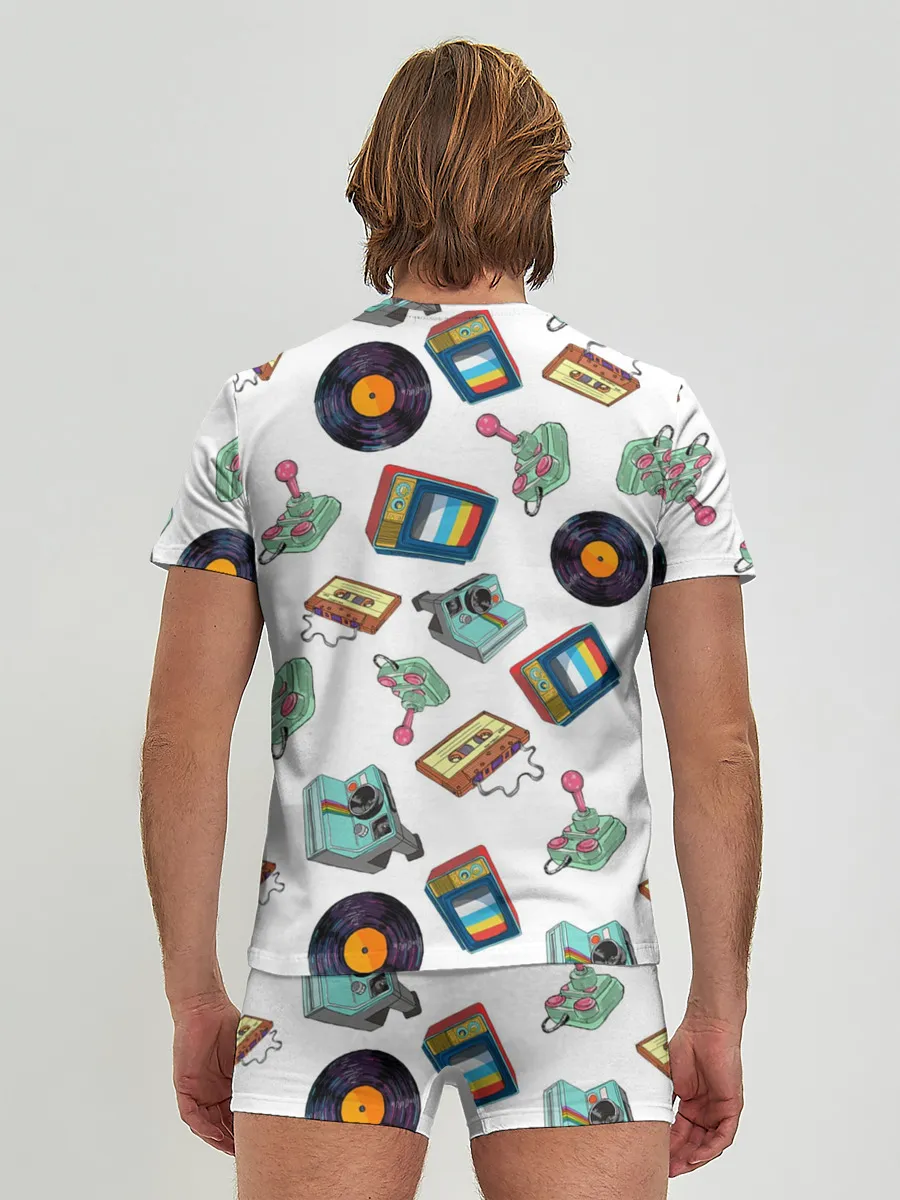 Мужские трусы с футболкой / Стиль 80х