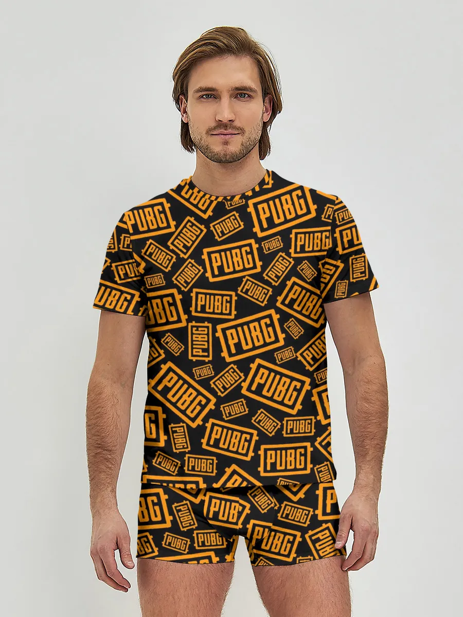 Мужские трусы с футболкой / PUBG / ПАБГ / УЗОР