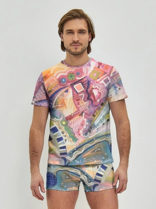 Мужские трусы с футболкой / HAPPY END