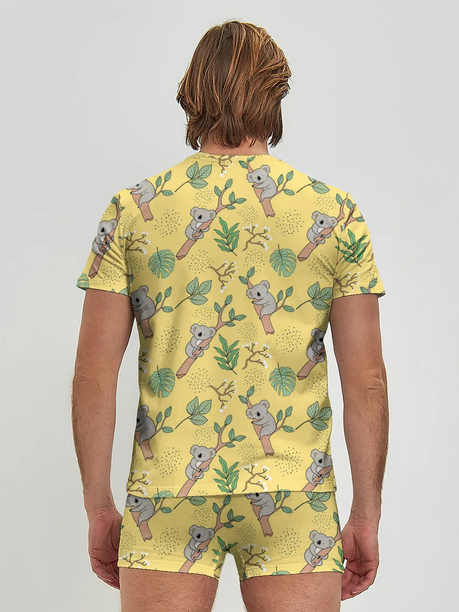 Мужские трусы с футболкой / Sweet koalas