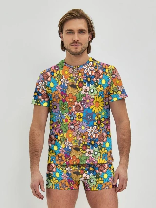 Мужские трусы с футболкой / Букет