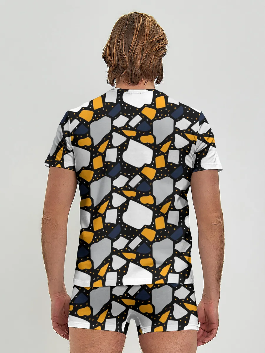 Мужские трусы с футболкой / Венецианское Терраццо | Venice