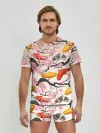 Мужские трусы с футболкой / Рыбы