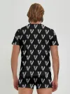 Мужские трусы с футболкой / Викинги Лого Паттерн | Vikings Pattern