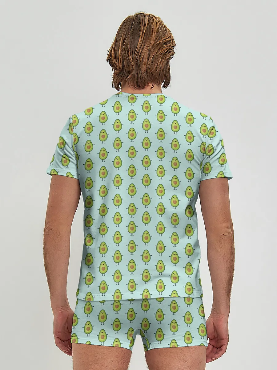 Мужские трусы с футболкой / Авокадики