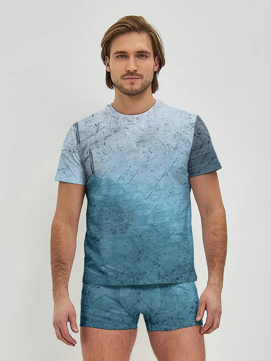 Мужские трусы с футболкой / Blue Glass