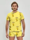Мужские трусы с футболкой / Летние лимоны
