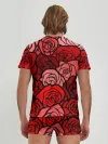 Мужские трусы с футболкой / Розочки