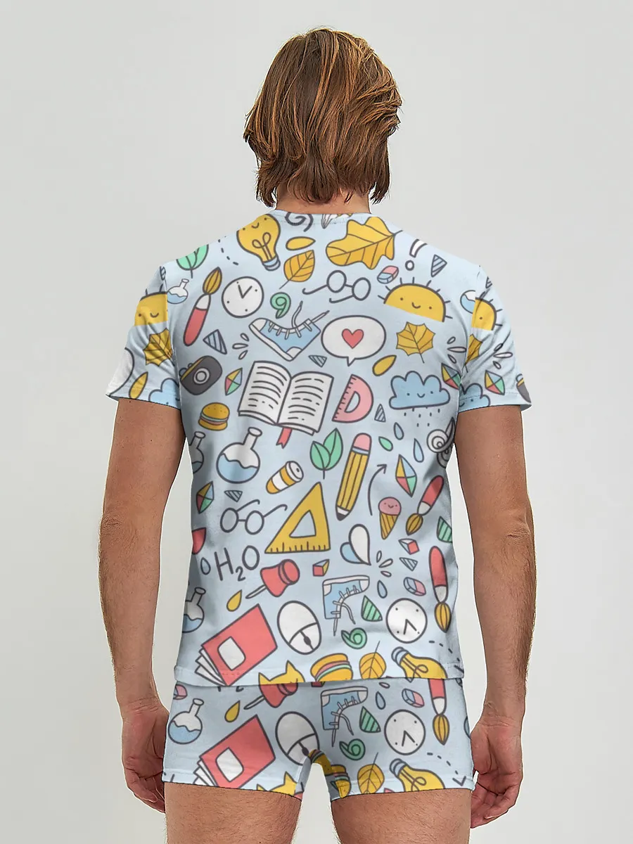 Мужские трусы с футболкой / Школьная