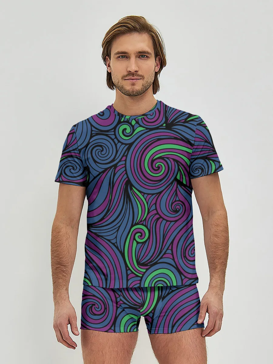 Мужские трусы с футболкой / Сказочный лес