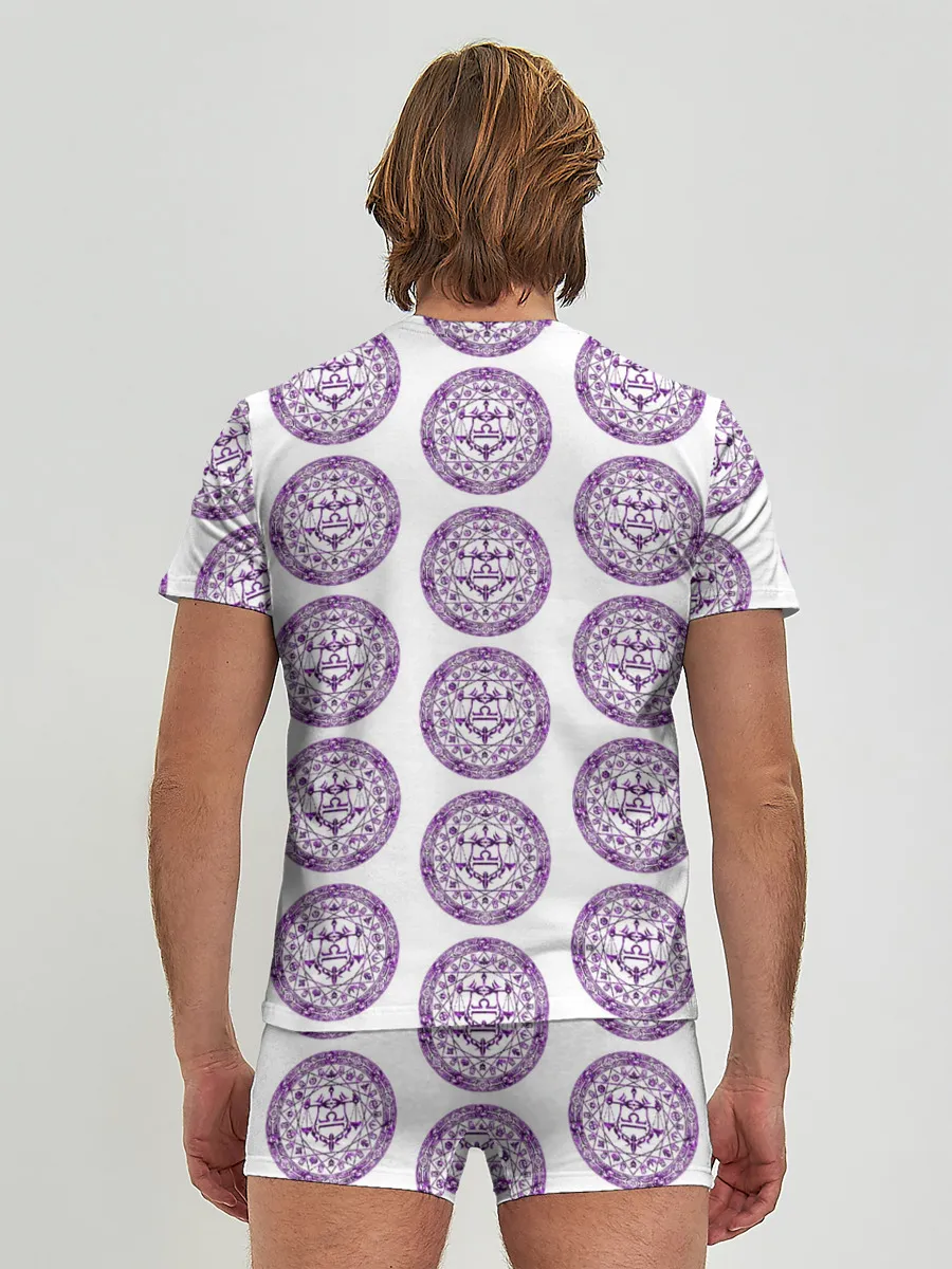 Мужские трусы с футболкой / Пентаграмма Весы