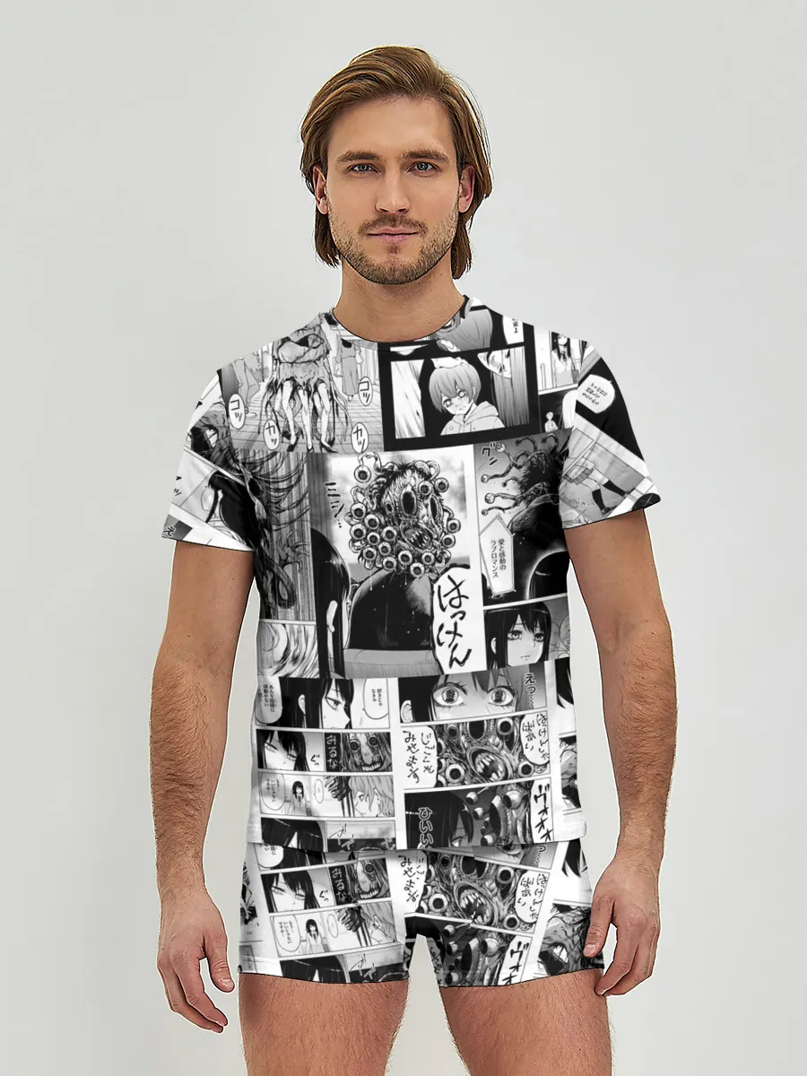 Мужские трусы с футболкой / Девочка, которая видит это