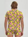 Мужские трусы с футболкой / Лимоны паттерн
