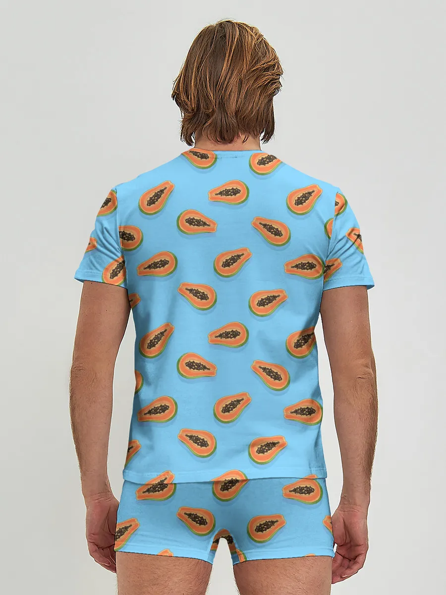 Мужские трусы с футболкой / Папайа паттерн