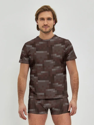 Мужские трусы с футболкой / Незерит