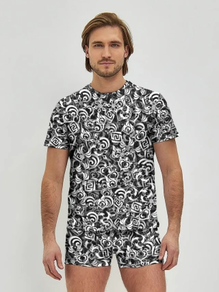 Мужские трусы с футболкой / Genshin impact elements