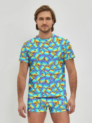 Мужские трусы с футболкой / POP IT MIX | ПОП ИТ