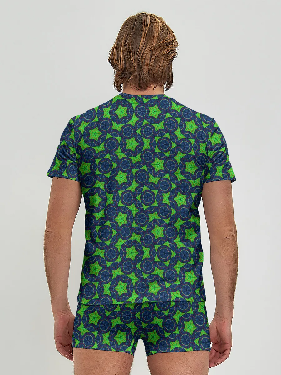 Мужские трусы с футболкой / Циркуль и линейка