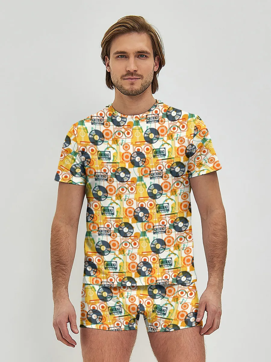 Мужские трусы с футболкой / Музыка