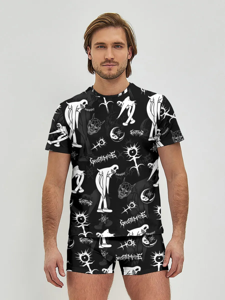 Мужские трусы с футболкой / Ghostemane