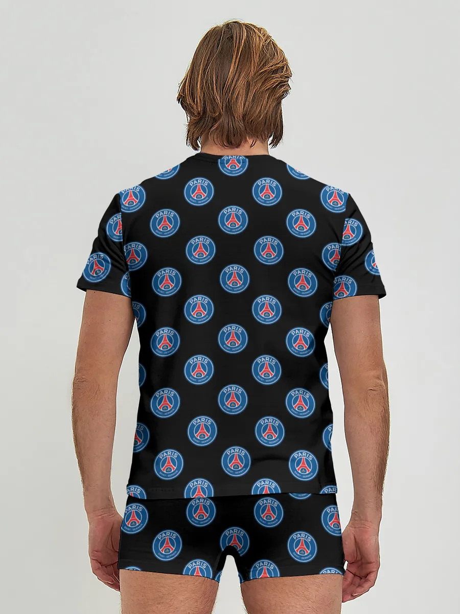 Мужские трусы с футболкой / ПСЖ ПАТТЕРН | PSG PATTERN