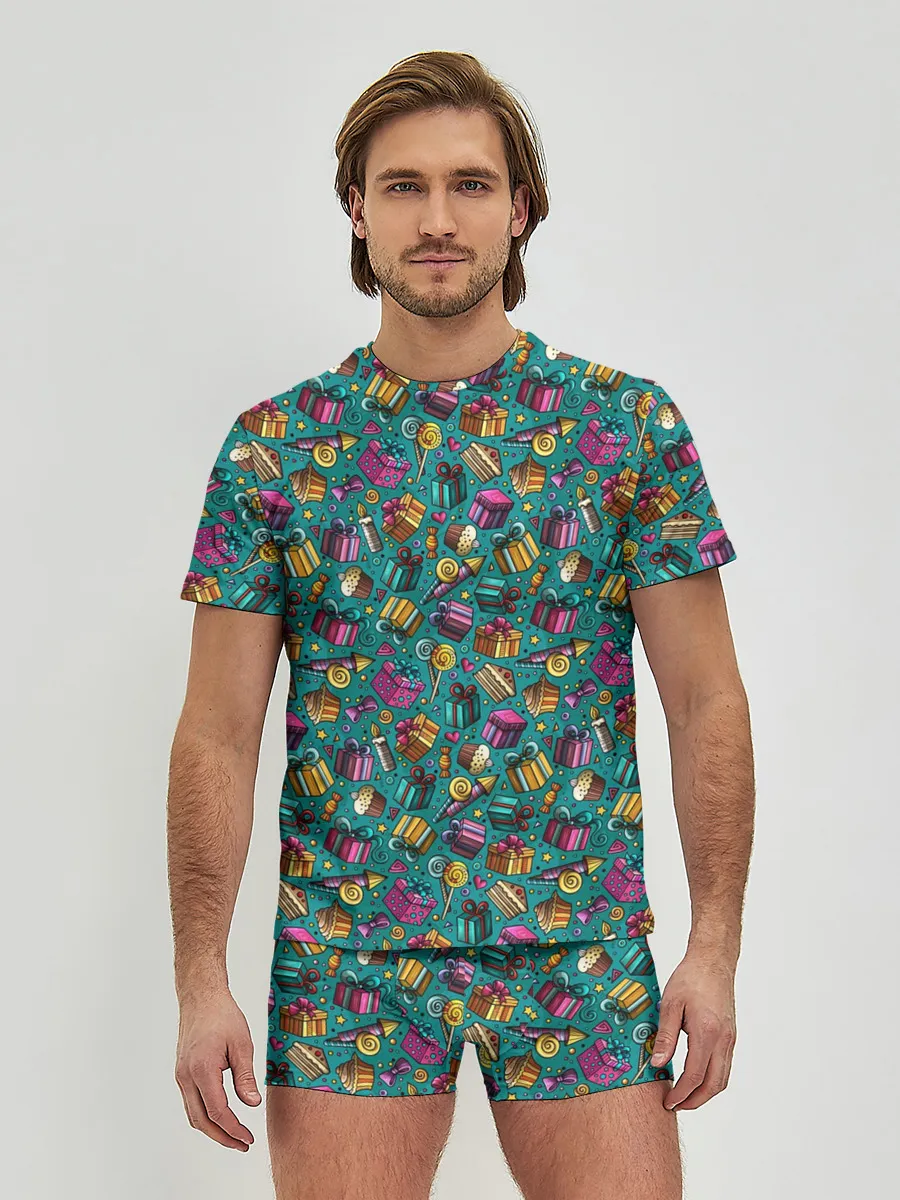 Мужские трусы с футболкой / День Рождения