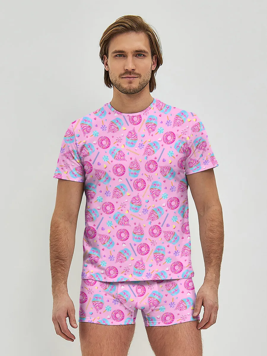 Мужские трусы с футболкой / Сласти