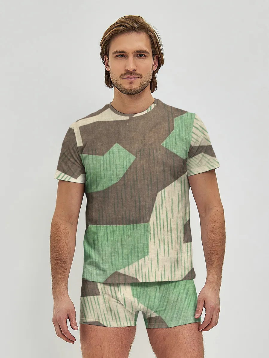 Мужские трусы с футболкой / Splittertarnmuster