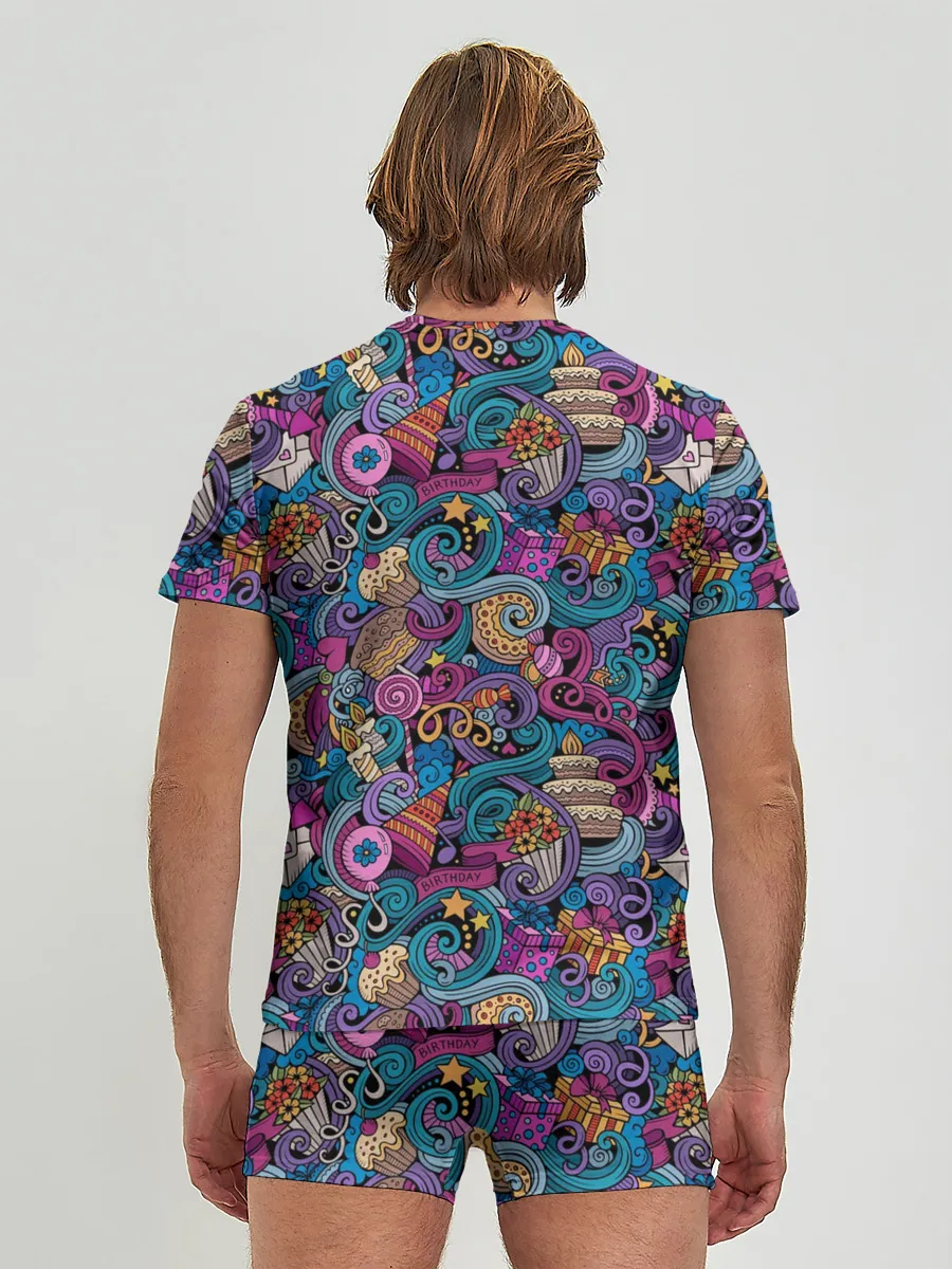 Мужские трусы с футболкой / День Рождения