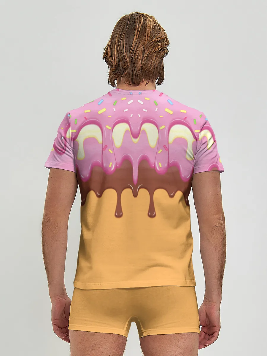 Мужские трусы с футболкой / Мороженое | Ice Scream