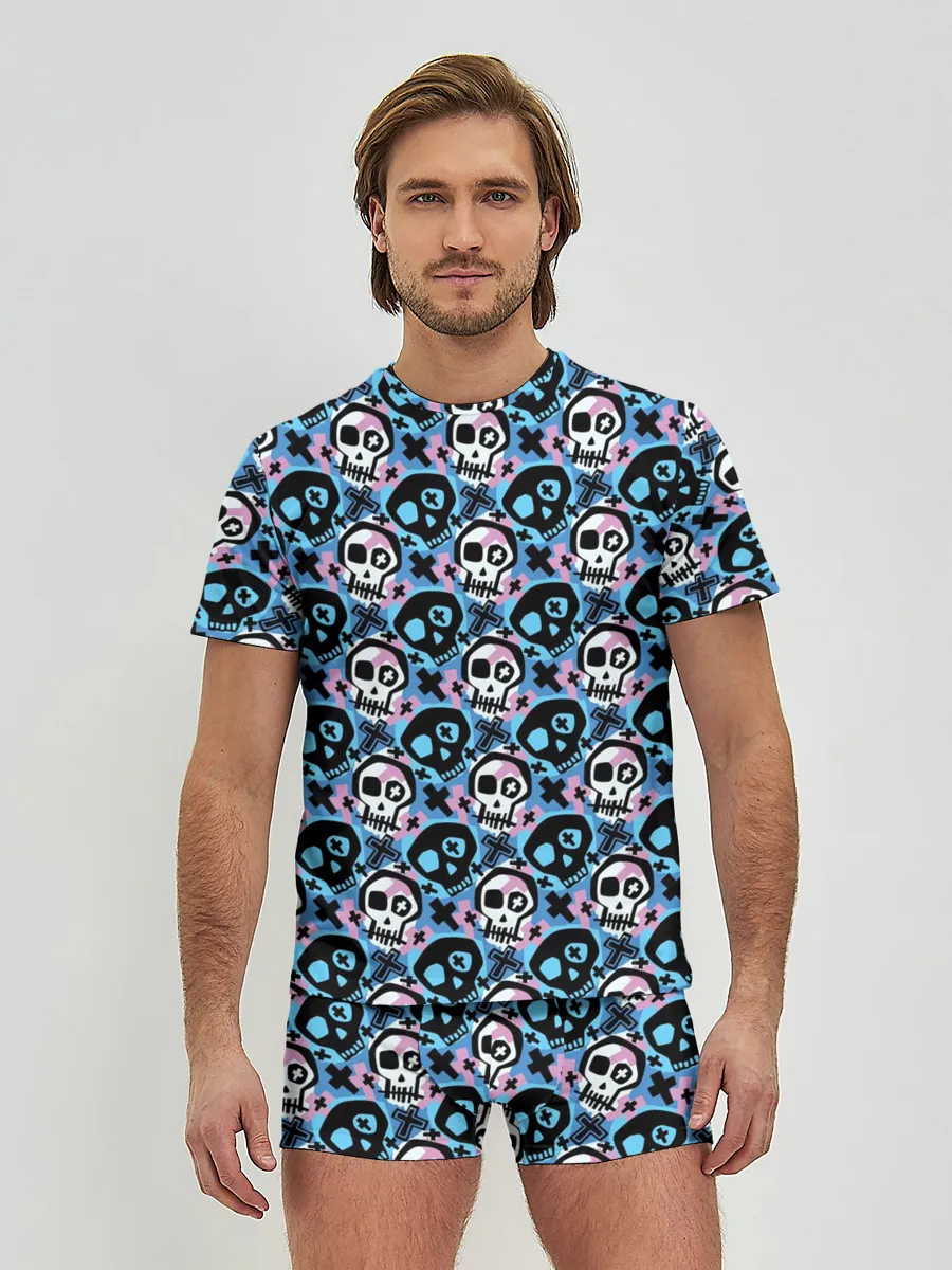 Мужские трусы с футболкой / Хэллоуин