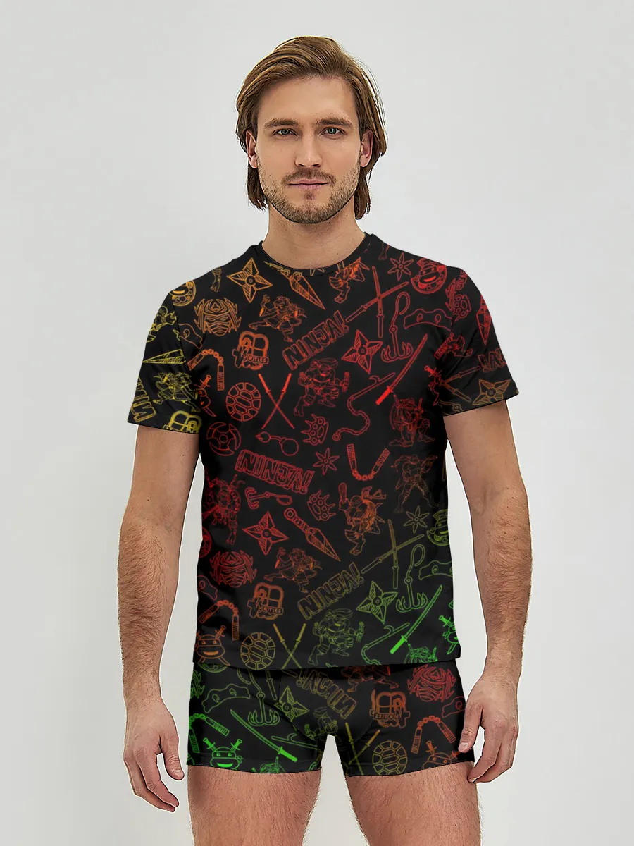 Мужские трусы с футболкой / Ниндзя Черепашки | Иконки