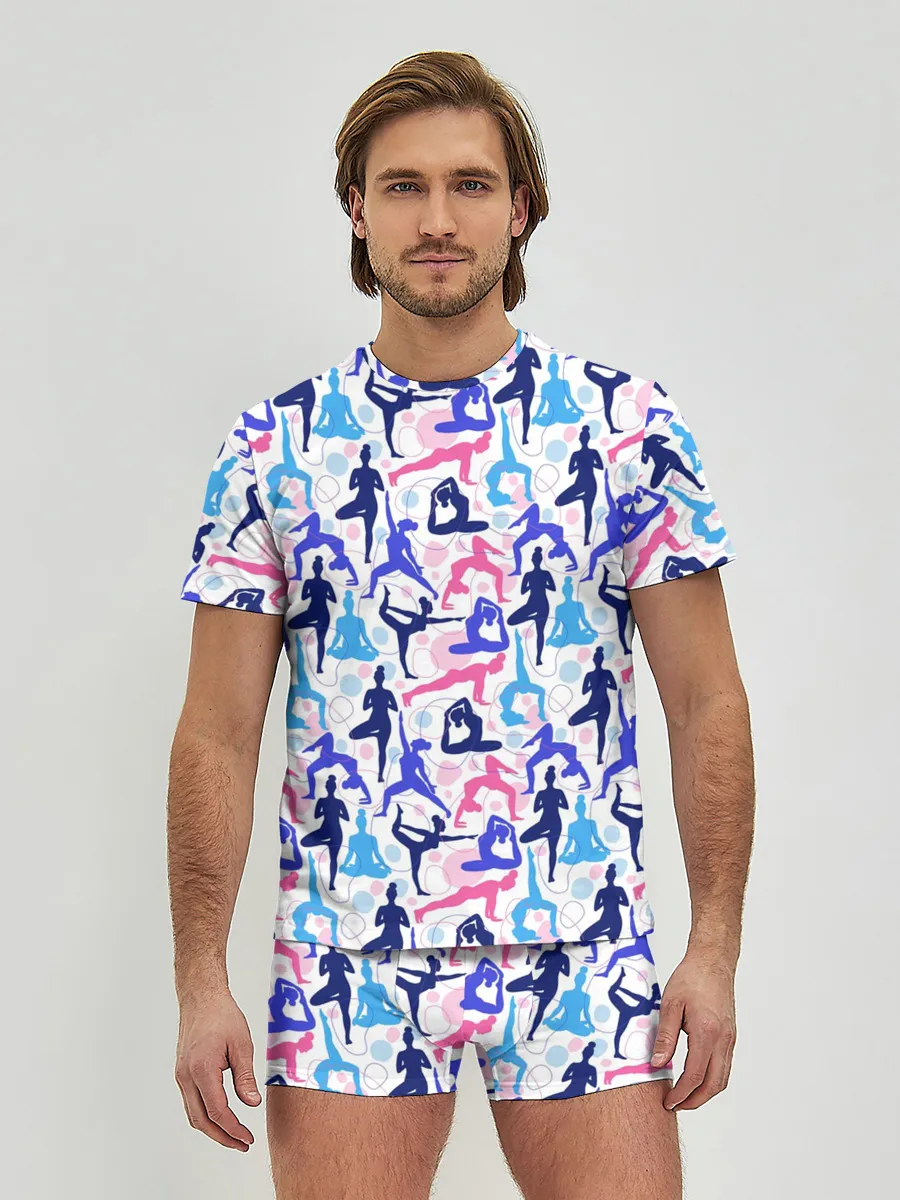 Мужские трусы с футболкой / Гимнастика