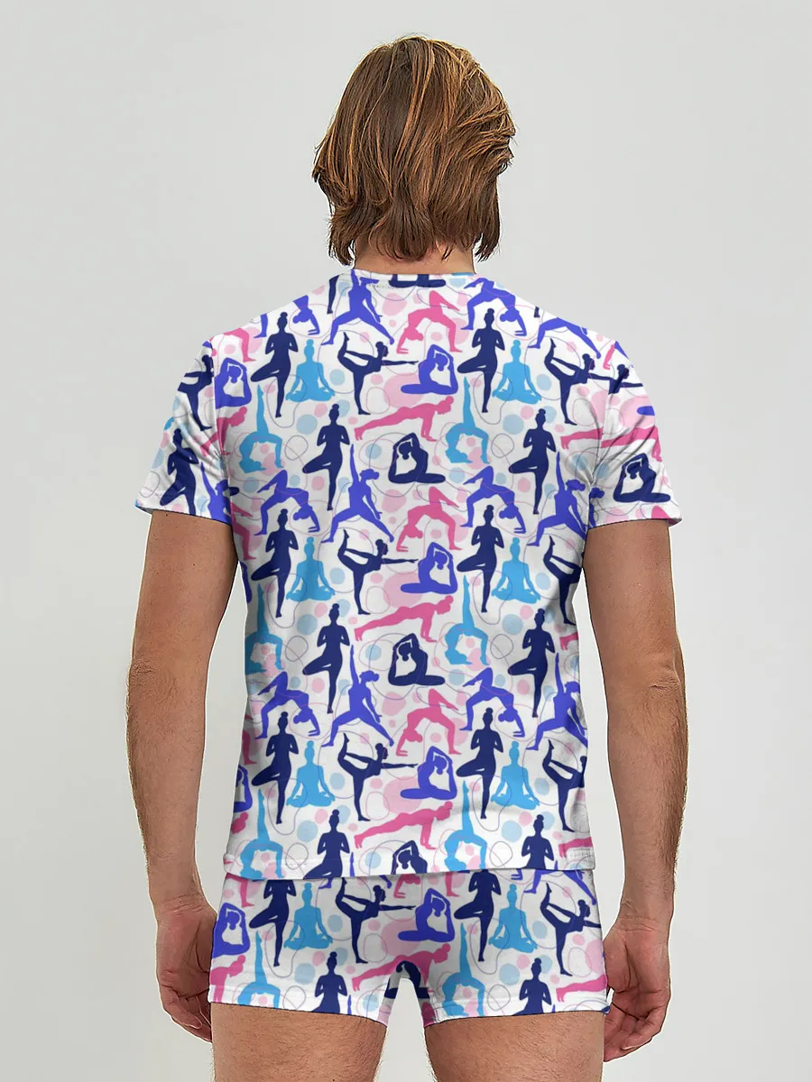 Мужские трусы с футболкой / Гимнастика