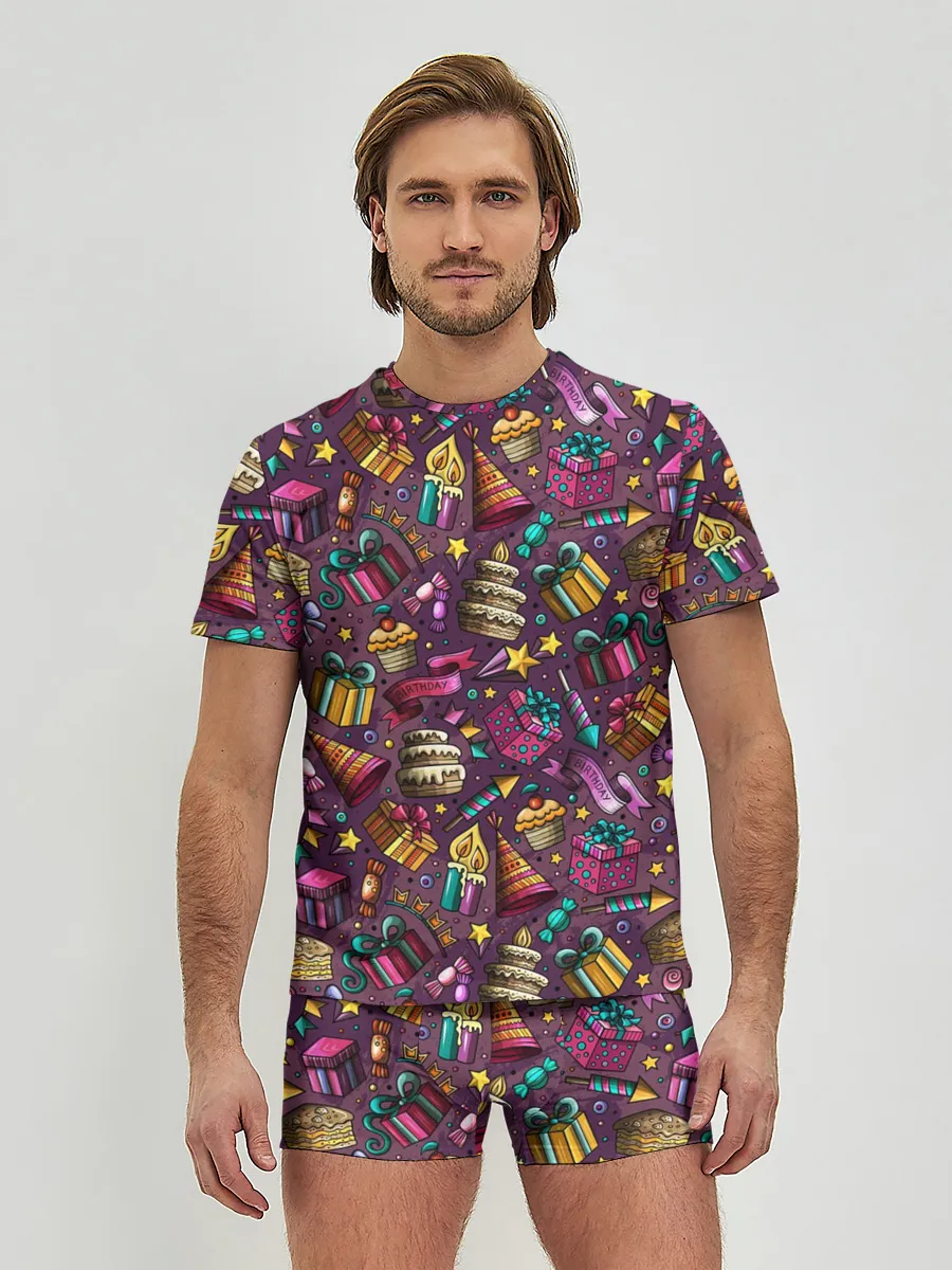 Мужские трусы с футболкой / День Рождения