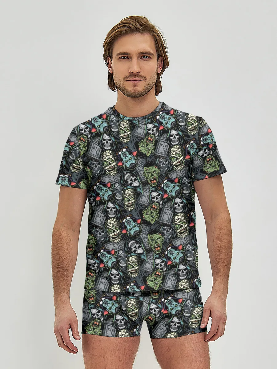 Мужские трусы с футболкой / Мертвецы