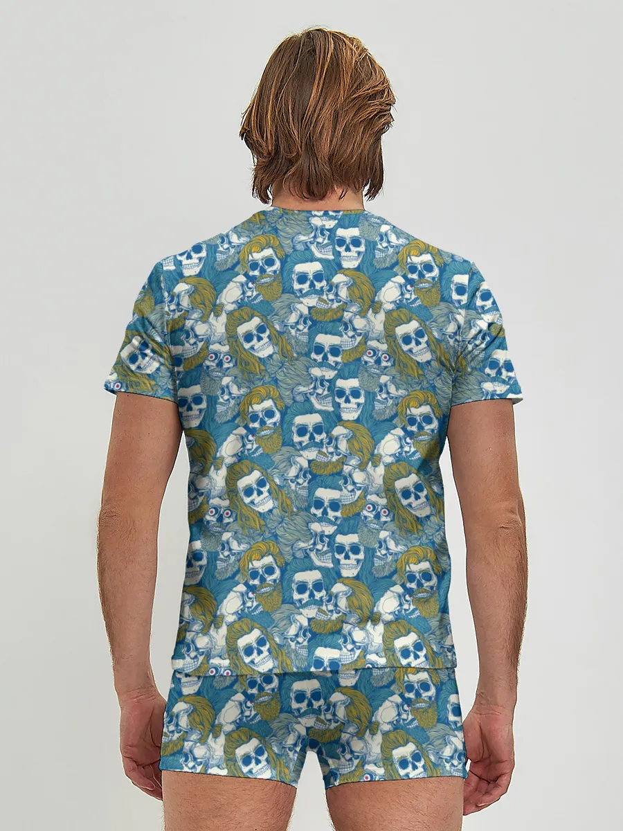 Мужские трусы с футболкой / Стильные Мертвецы