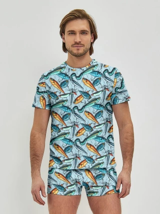 Мужские трусы с футболкой / Воблеры