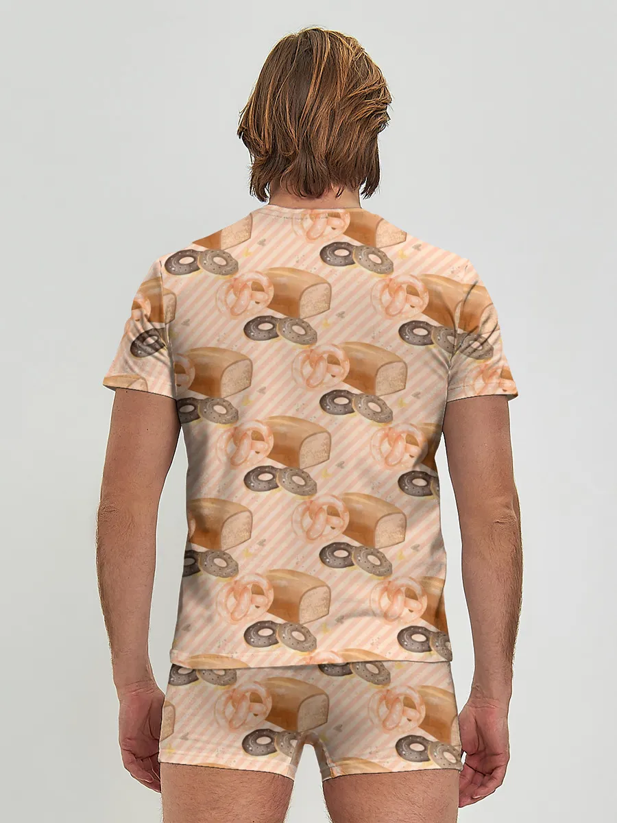 Мужские трусы с футболкой / Хлебобулочные изделия