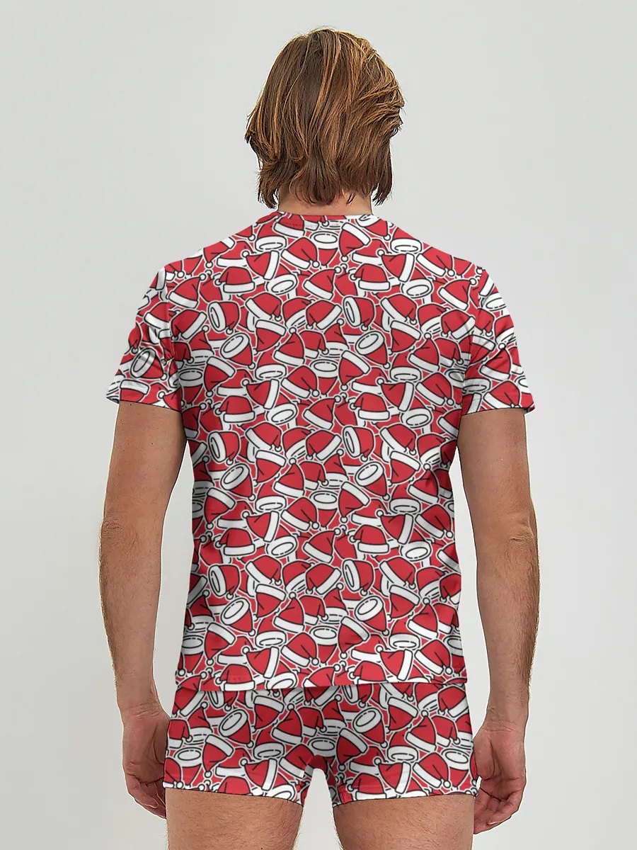 Мужские трусы с футболкой / Шапки