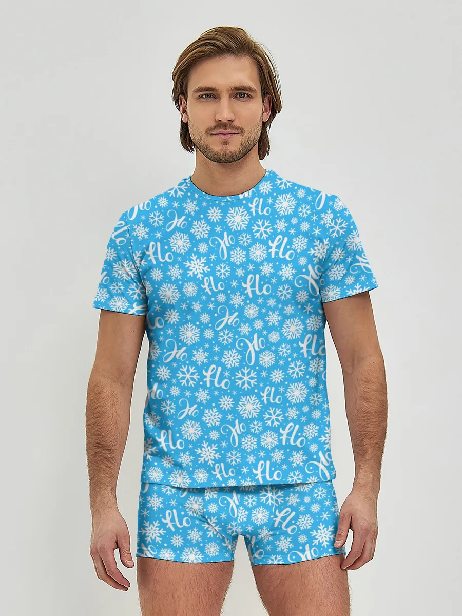 Мужские трусы с футболкой / Смех Санты