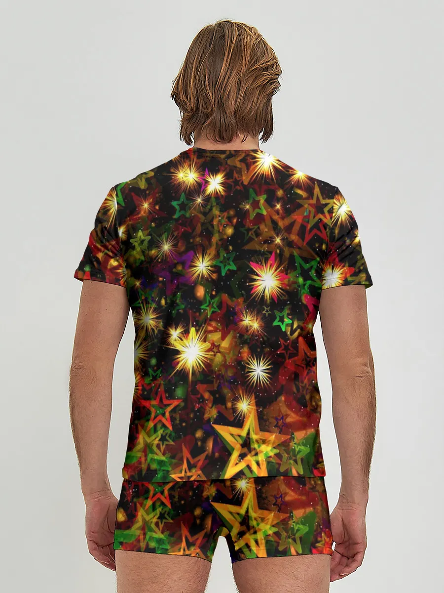 Мужские трусы с футболкой / Яркий день