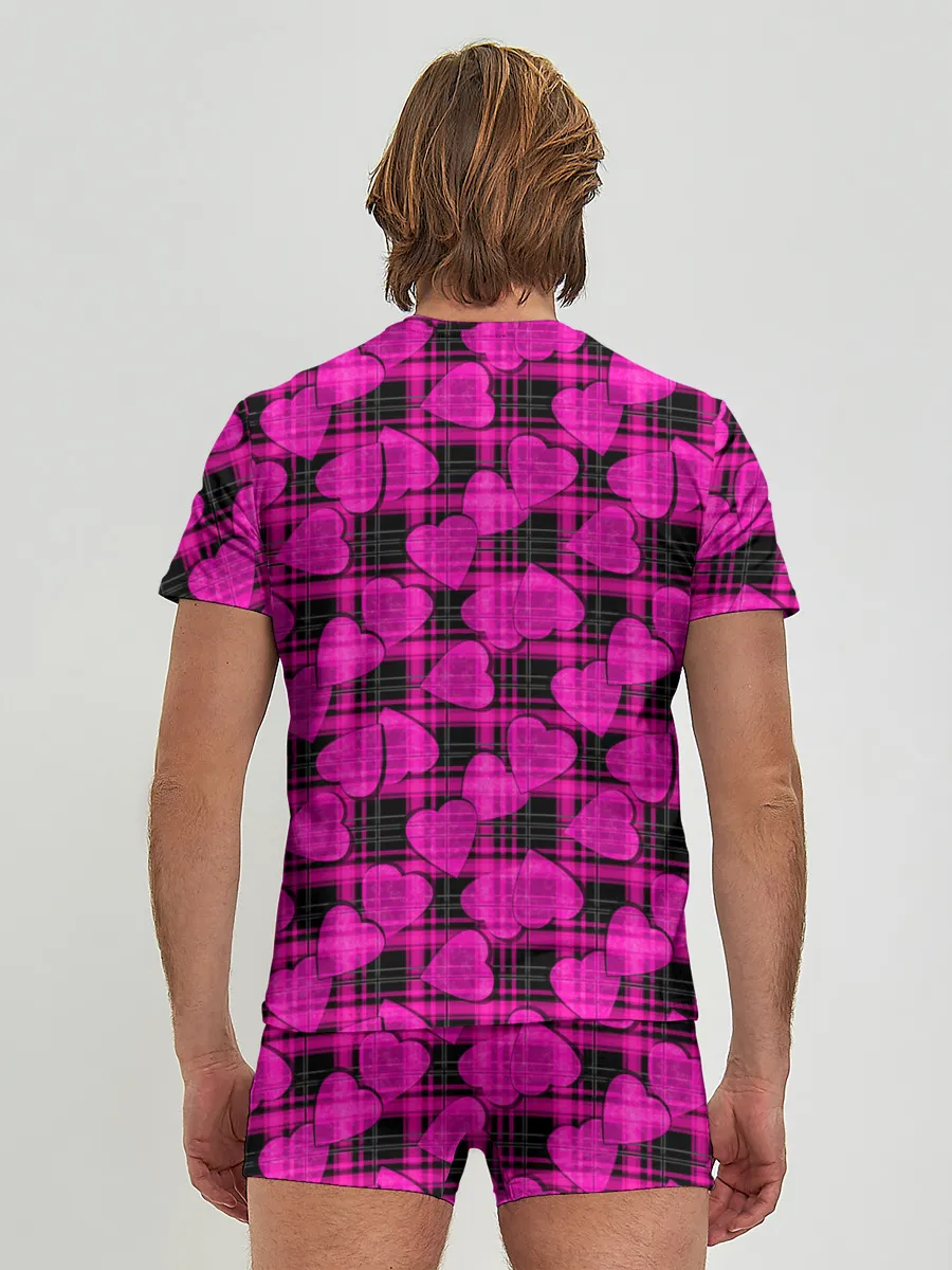 Мужские трусы с футболкой / Будь счастливым будь собой