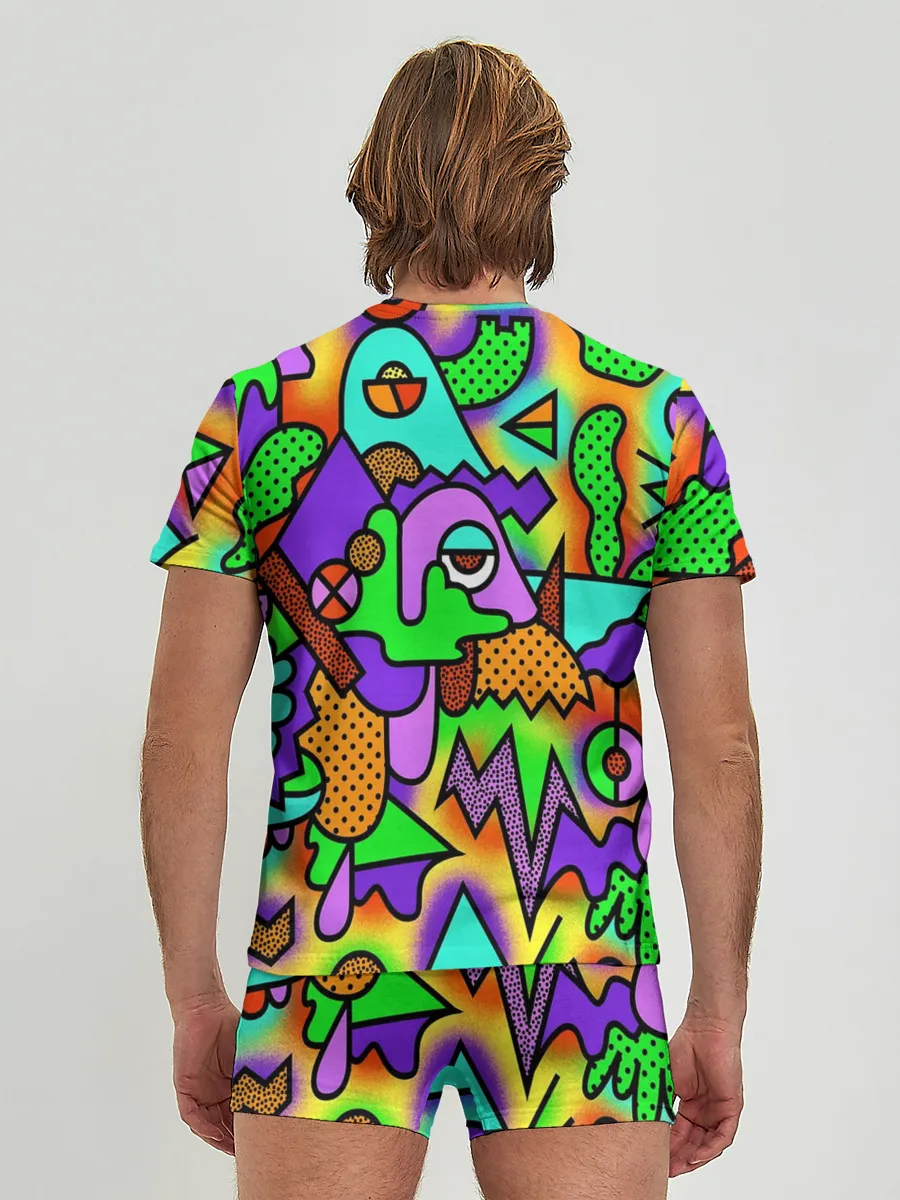 Мужские трусы с футболкой / Хаус в душе и голове