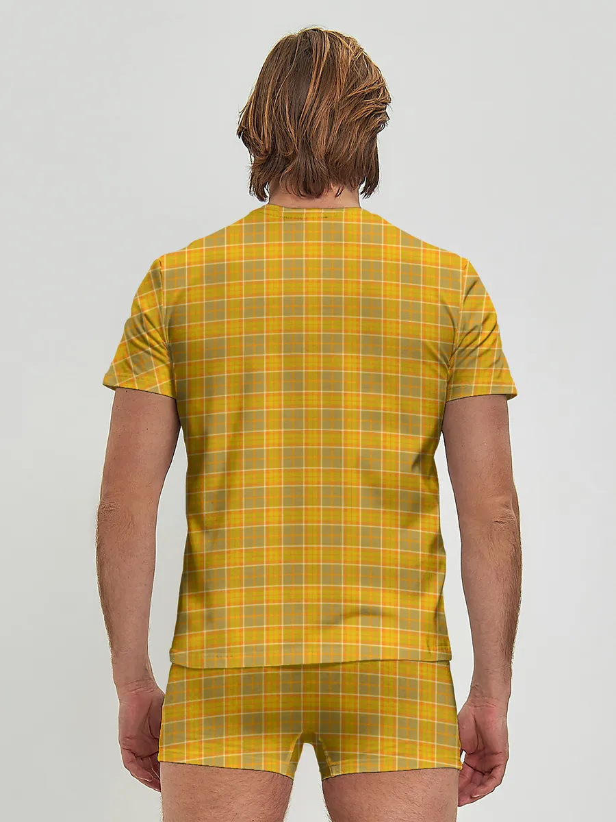 Мужские трусы с футболкой / Клетка N2