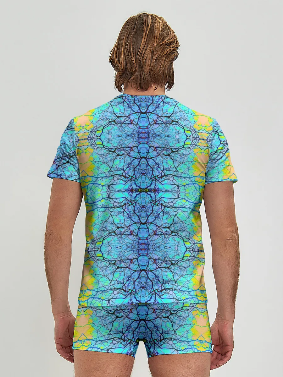 Мужские трусы с футболкой / Психоделика