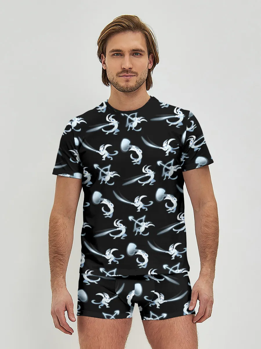 Мужские трусы с футболкой / Ори с оружием