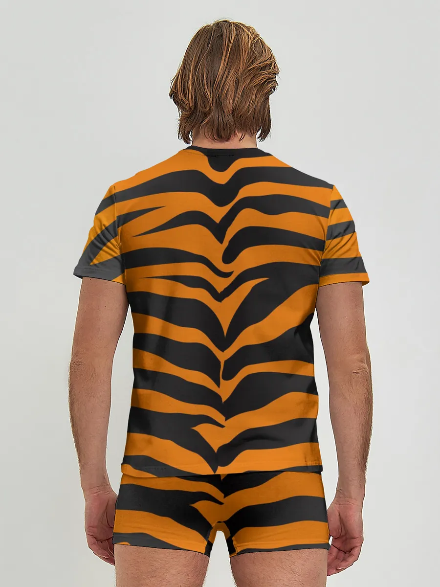 Мужские трусы с футболкой / Тигр